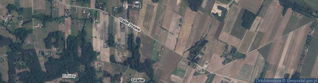 Zdjęcie satelitarne Grabie Polskie ul.